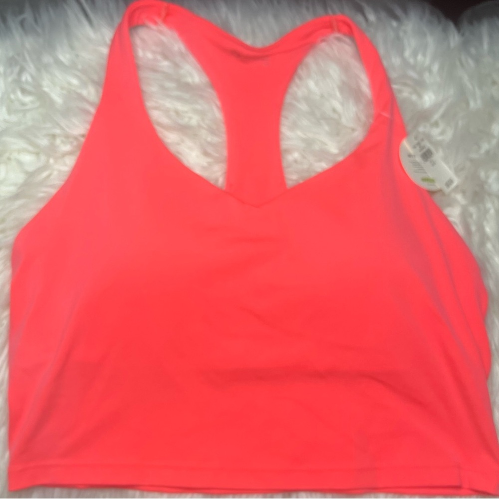 Aerie Women's Neon Pink Sports Bra Sz large Sz 10/12